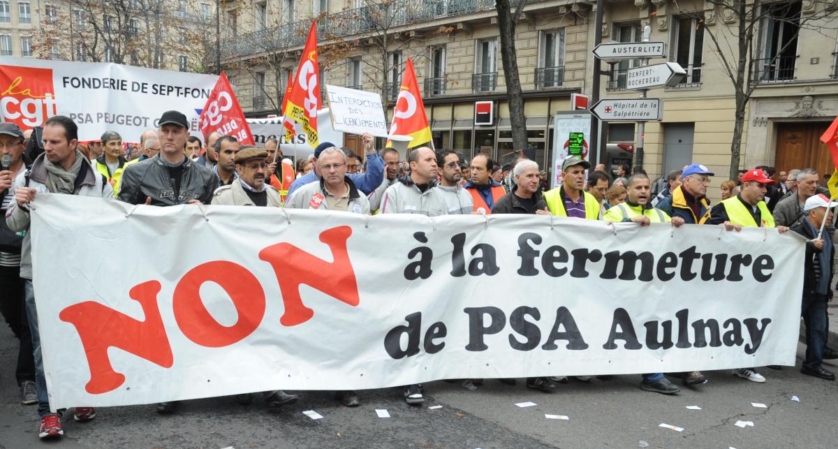 PSA Aulnay non à la fermeture