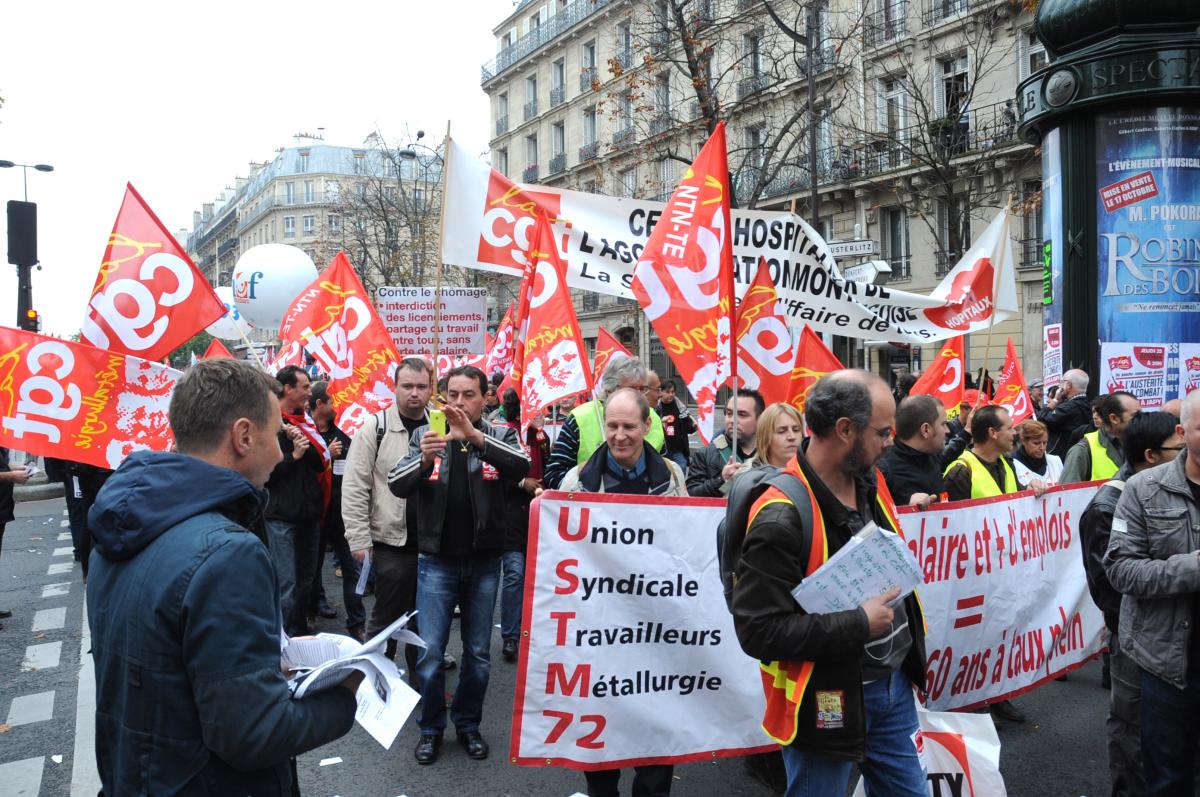 Olivier Besancenot à la journée Européenne pour L'industrie