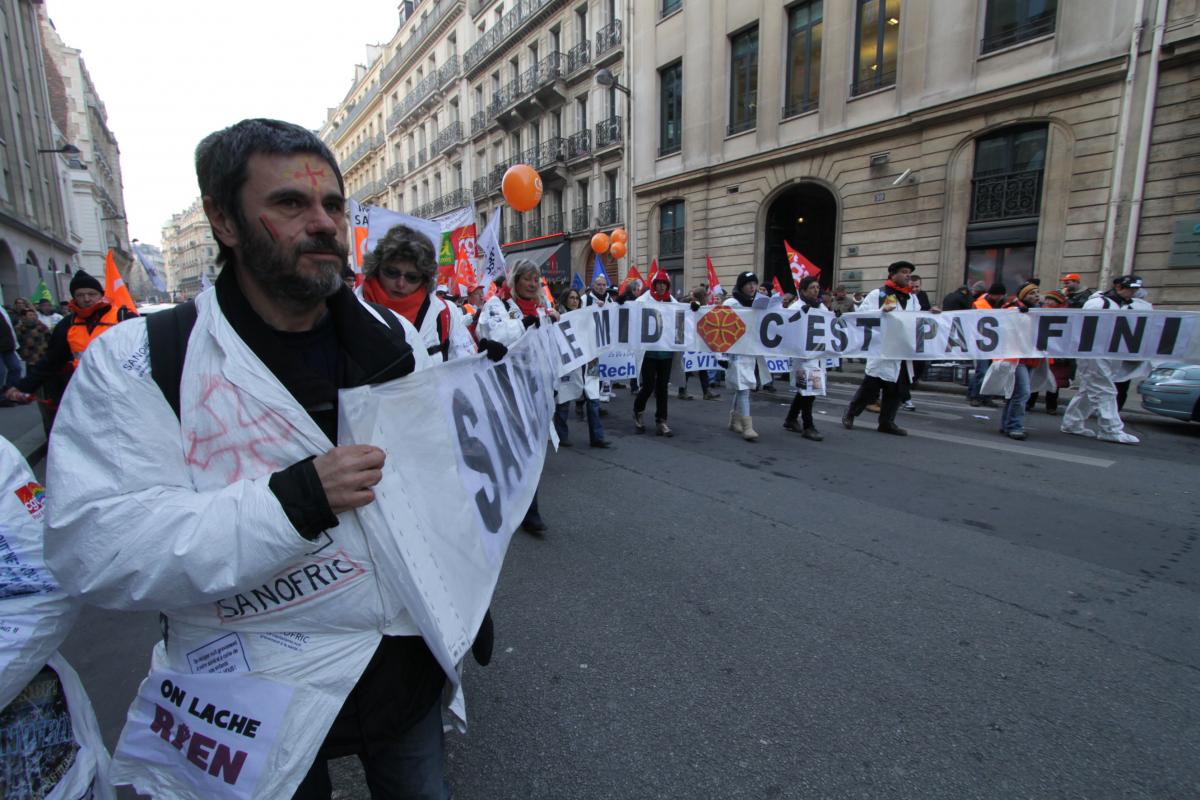 La banderole de tête