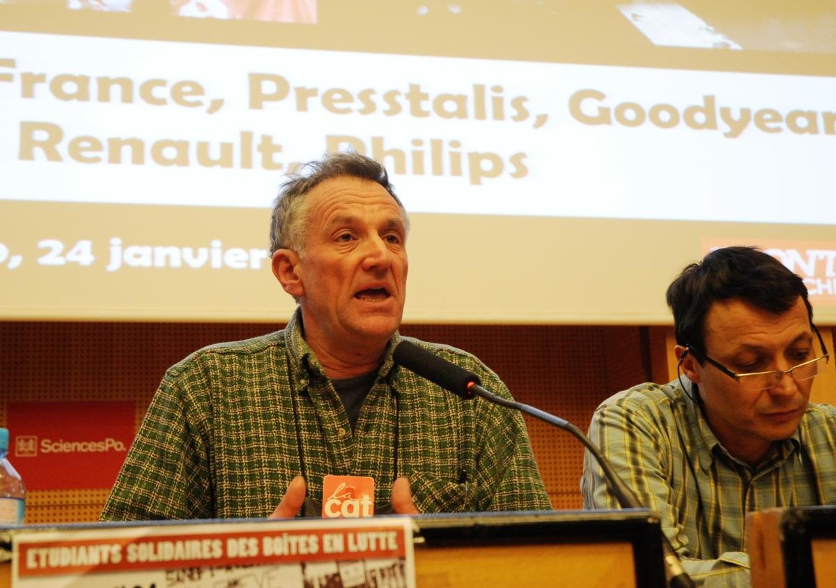 Intervention de philippe Julien, militant Cgt de PSA