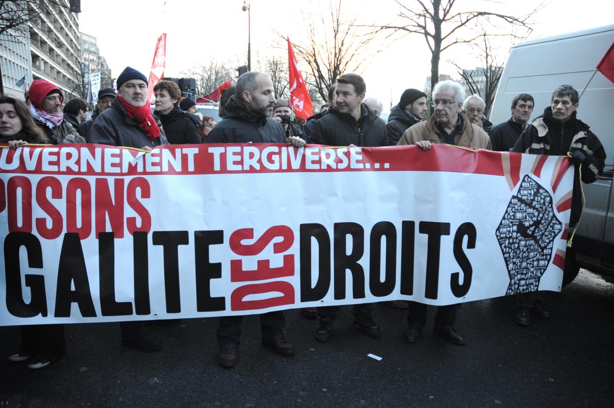 Cortège du Npa Imposons l'Egalité des droits