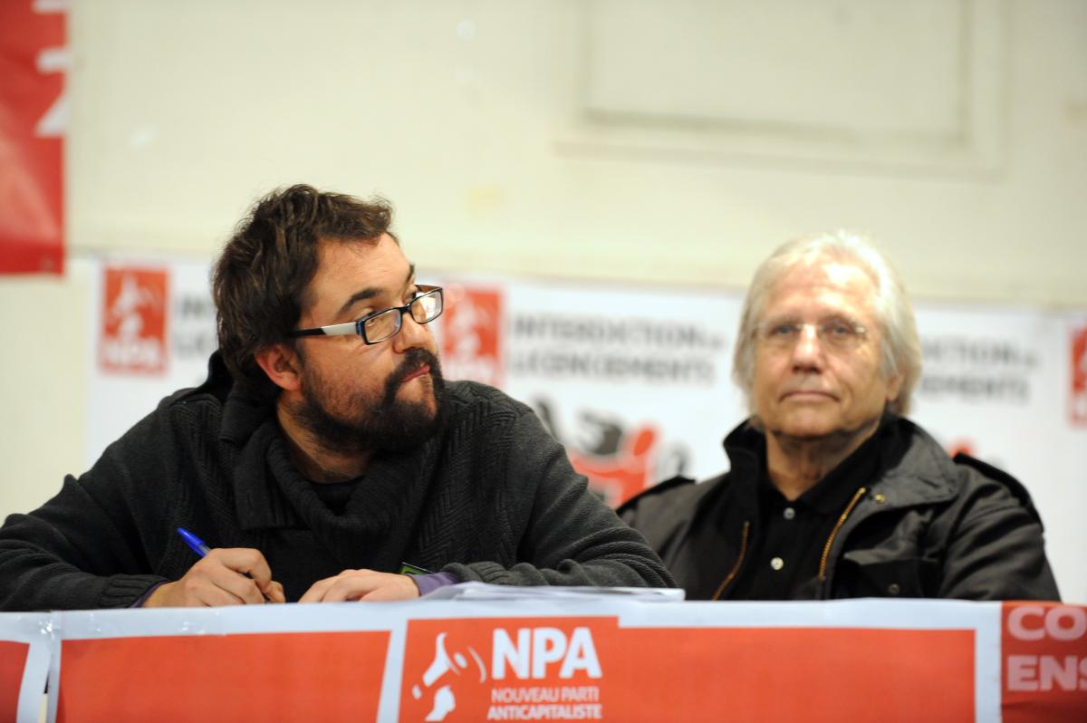 Ricardo Martin Santos de Izquierda Anticapitalista au deuxième Congrès du Npa