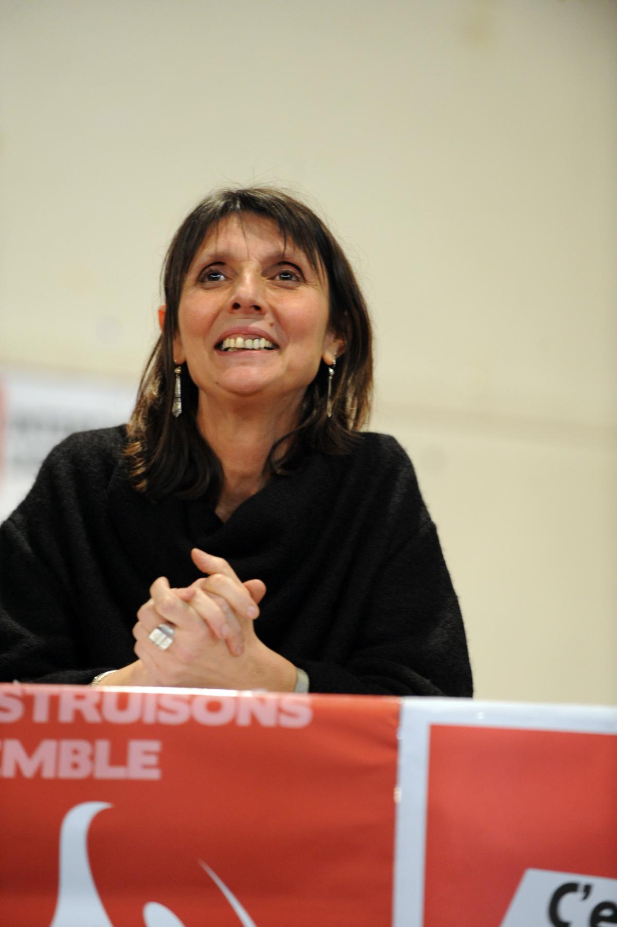 Chritine Poupin au deuxième Congrès du Npa