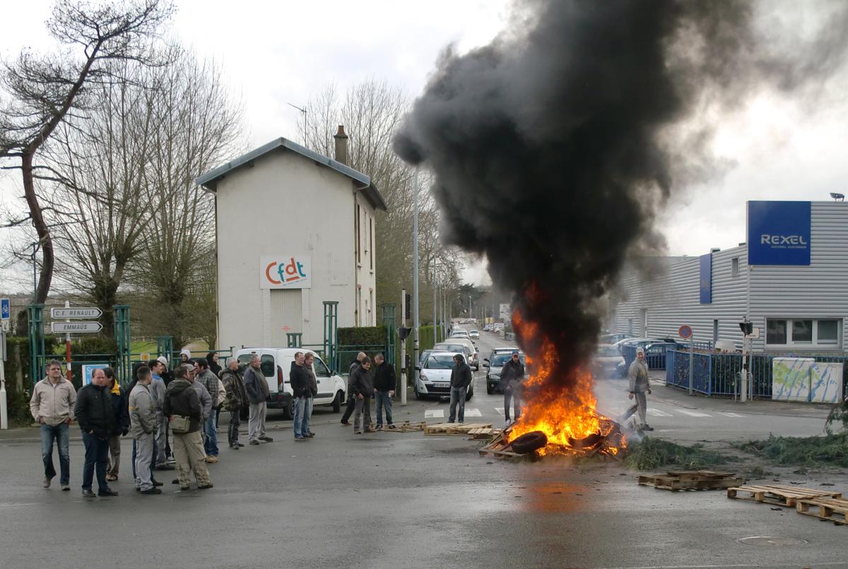 Feu de palettes