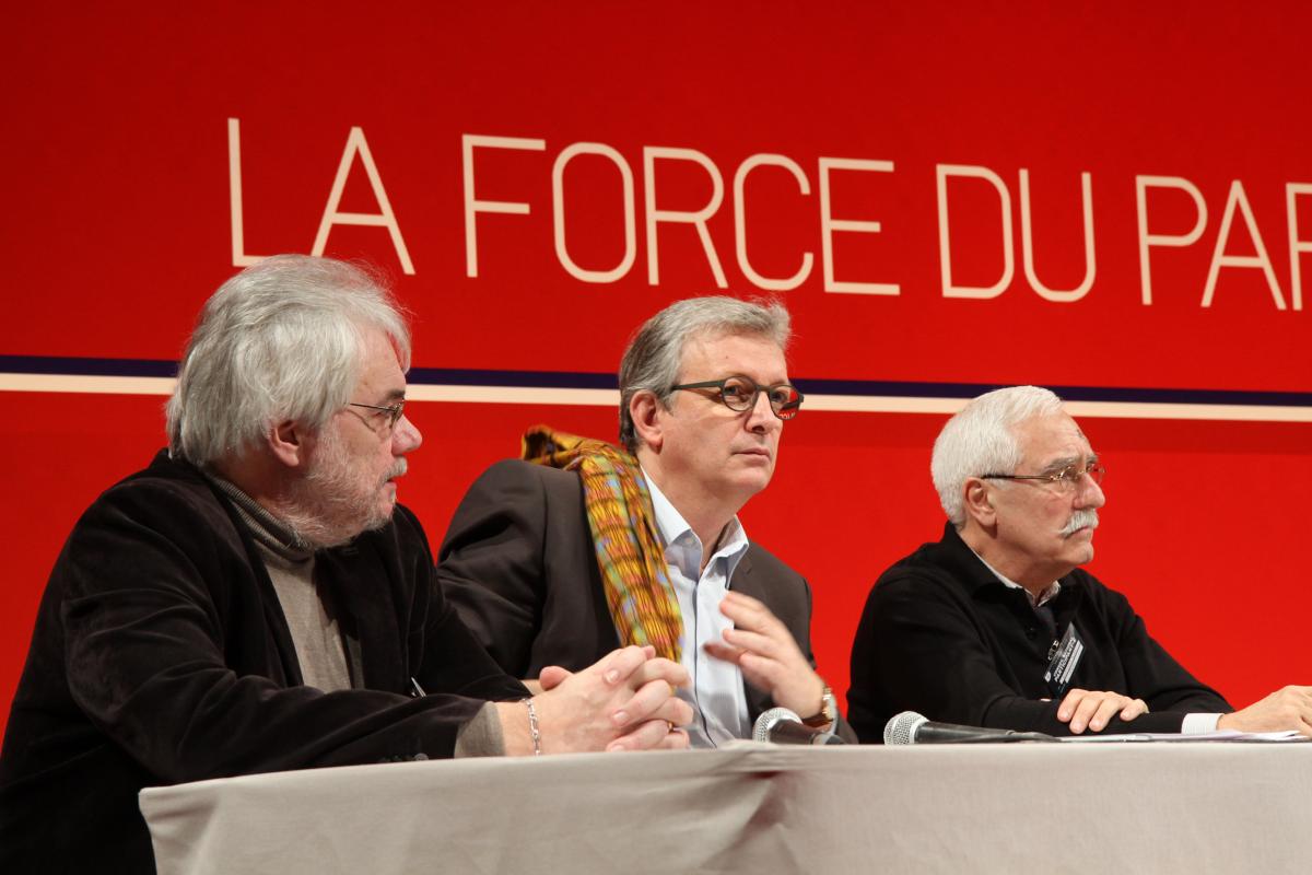 Pierre Laurent à la tribune