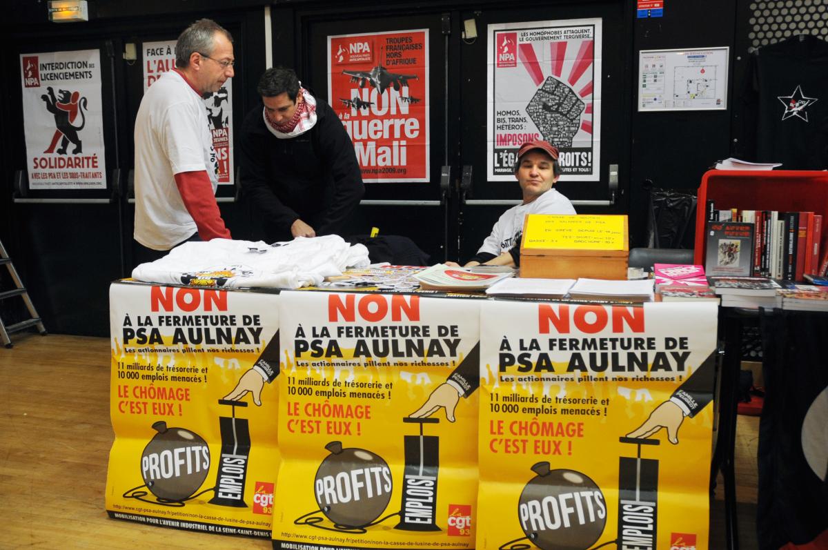 Salariés Cgt de Psa Aulnay