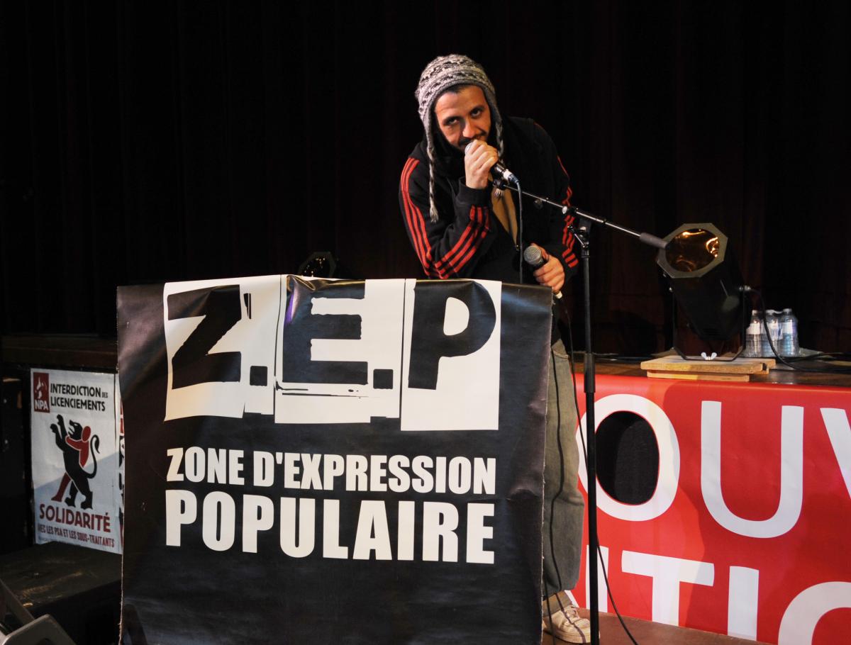 Groupe de musique ZEP zone d'expression populaire