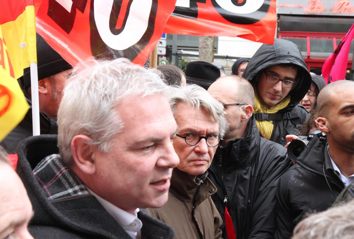 Thierry Le Paon et Jean-Claude Mailly