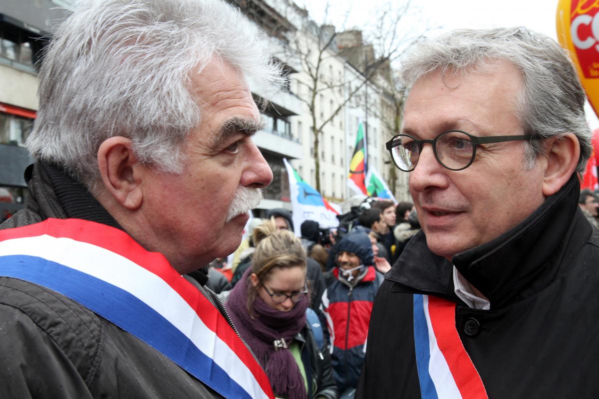 André Chassaigne et Pierre Laurent