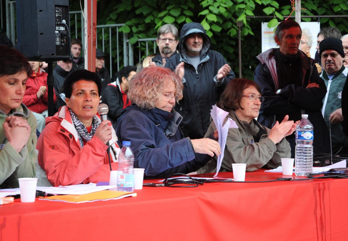 Intervention de Lutte ouvrière