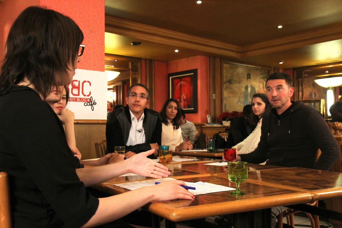Olivier face aux blogueurs