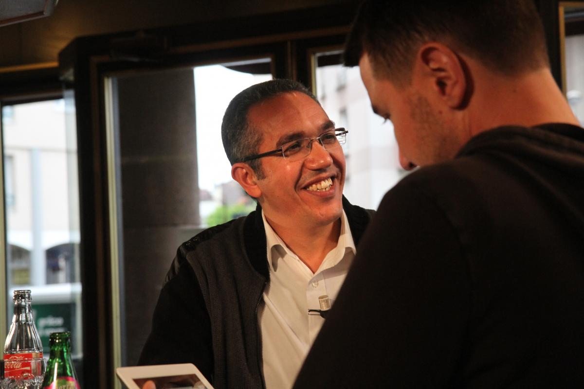 Nordine Nabili et Olivier Besancenot