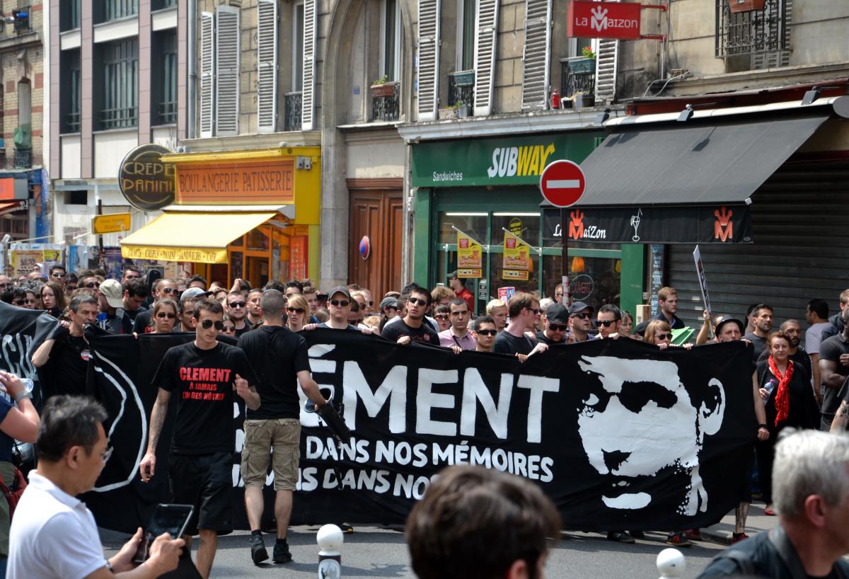 samedi 8 juin, Paris, cortège et marche en hommage à Clément Méric