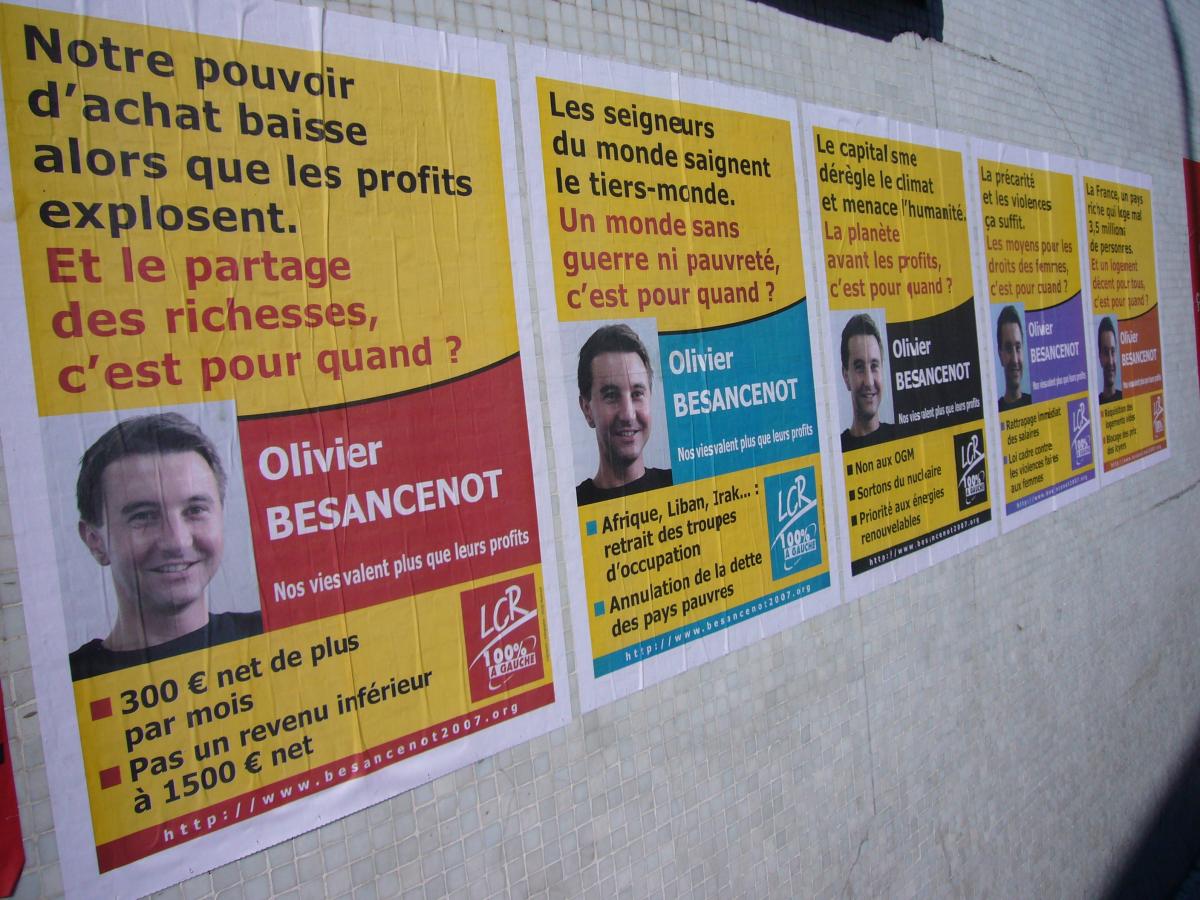Affiches élection présidentielle