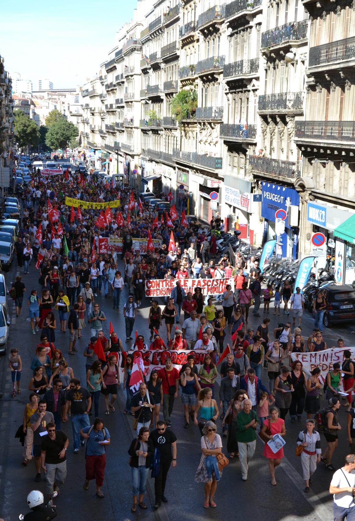cortège npa