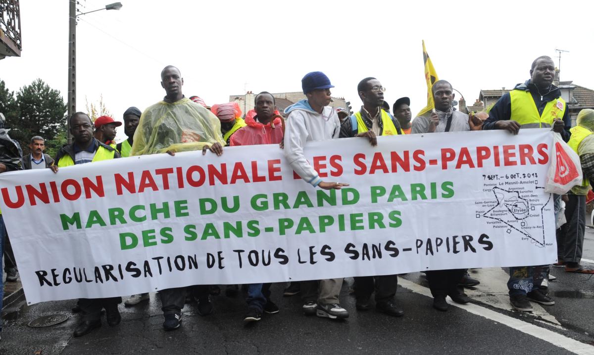 Sans-papiers et Migrants de l'Union nationale des Sans-papiers (UNSP)