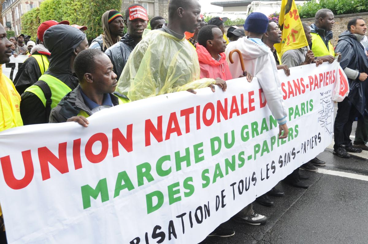 Sans-papiers et Migrants de l'Union nationale des Sans-papiers (UNSP)