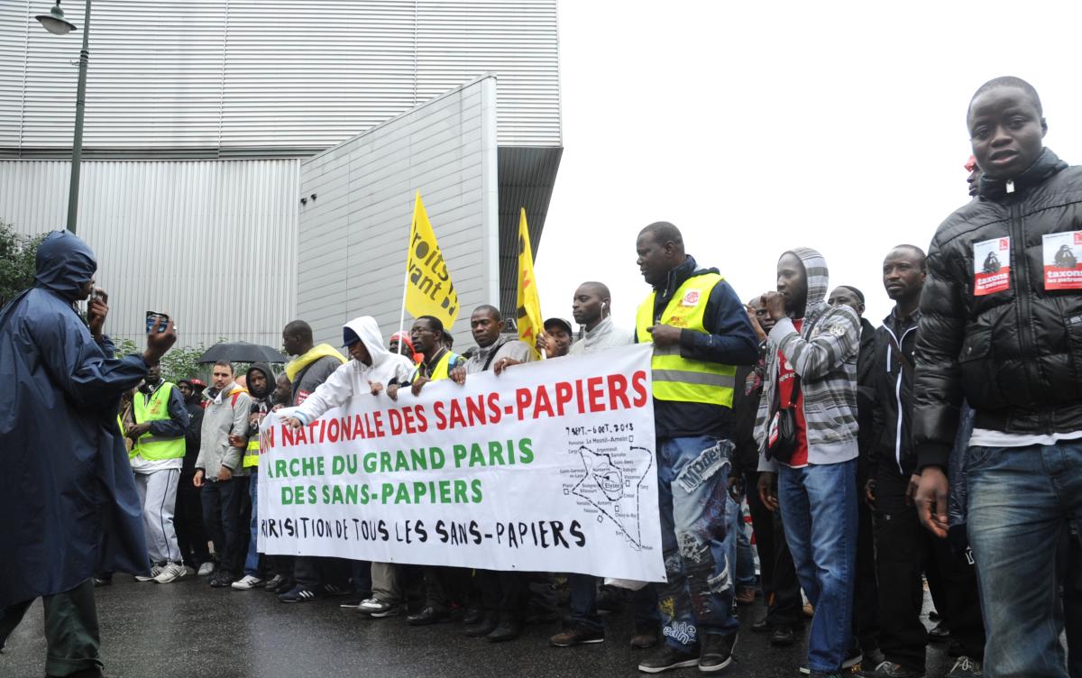 Sans-papiers et Migrants de l'Union nationale des Sans-papiers (UNSP)