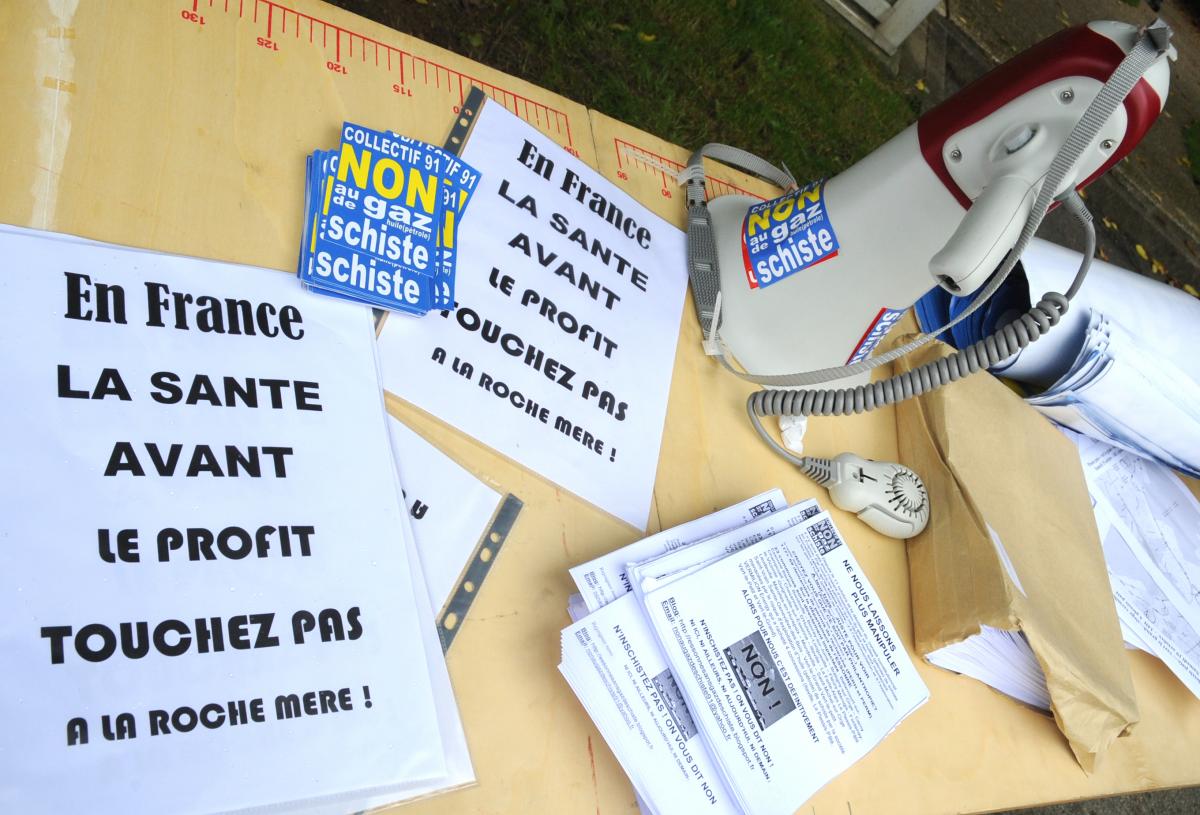 Collectif 91 Non au Gaz de Schiste