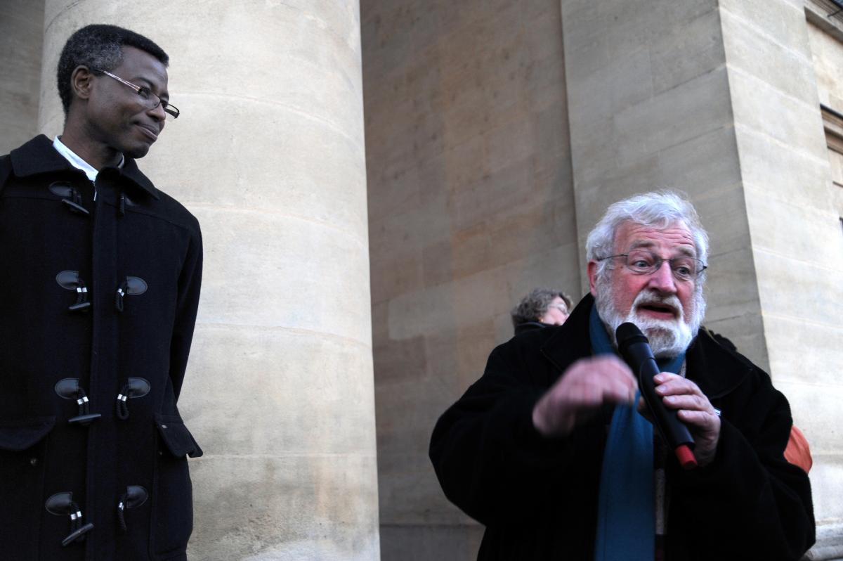 Ibrahima au tribunal correctionnel de Bergerac et comité de soutien de Bordeaux