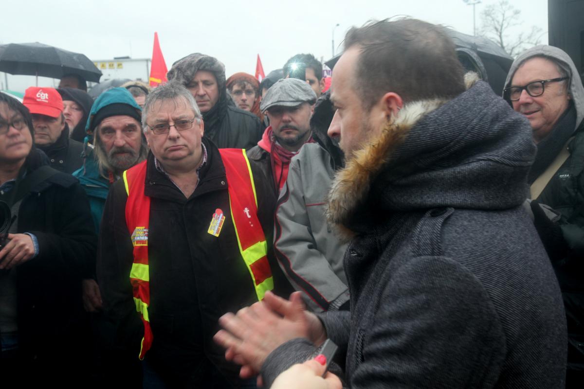 Mickaël Wamen responsable CGT Goodyear