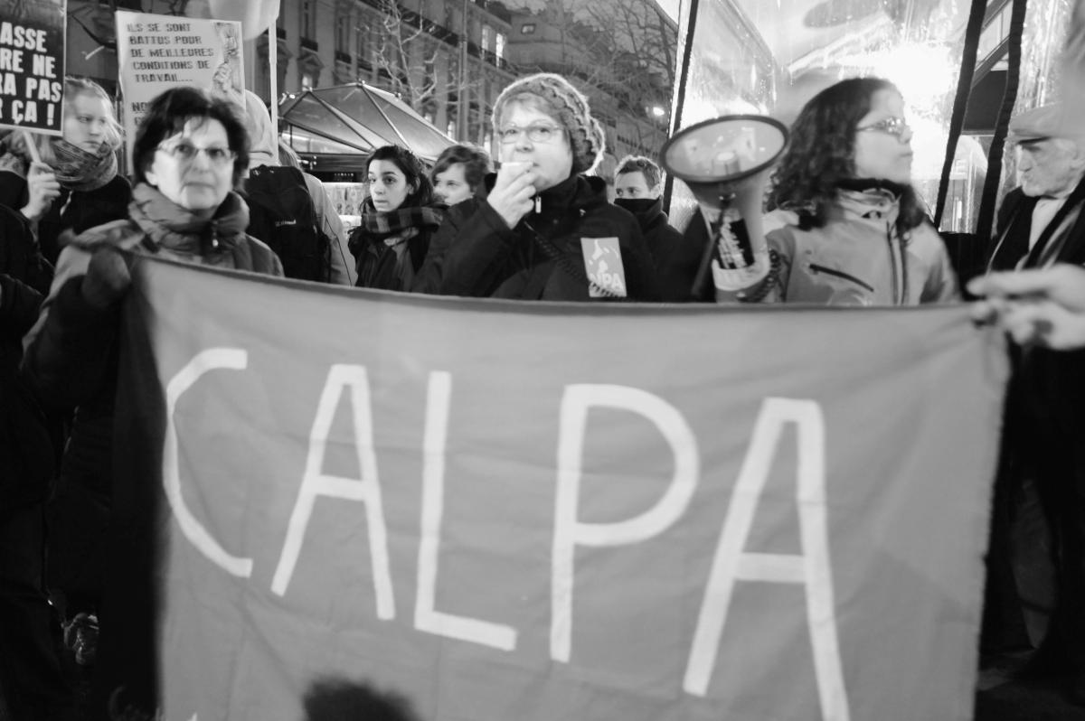 Intervention du Npa au rassemblement pour lacquittement des travailleurs de Las Heras