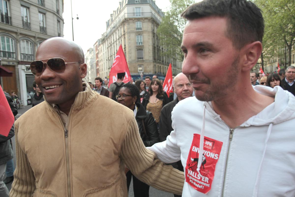 Ruddy Alexis et Olivier Besancenot