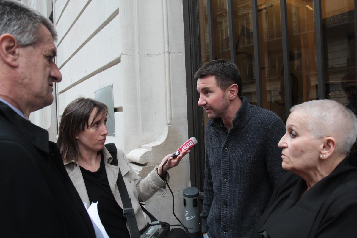 Jean Lassalle, Olivier Besancenot et Christiane Leveuf