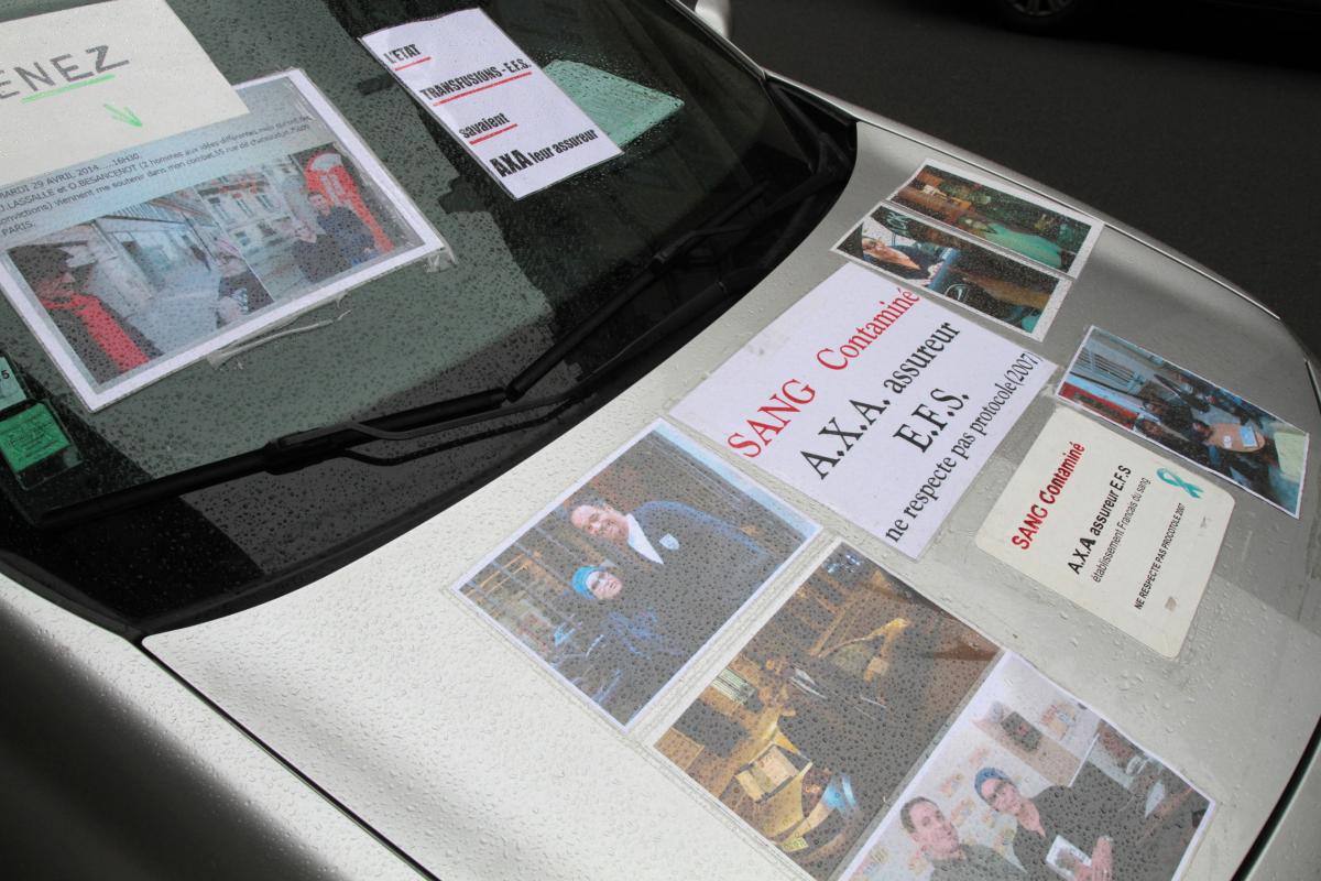 La voiture de Christiane Leveuf