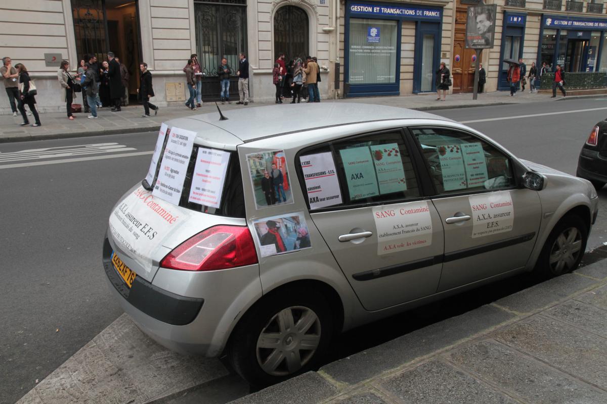 La voiture de Christiane Leveuf