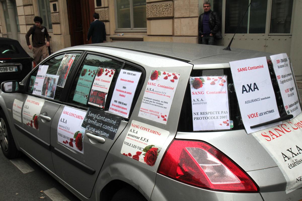 La voiture de Christiane Leveuf