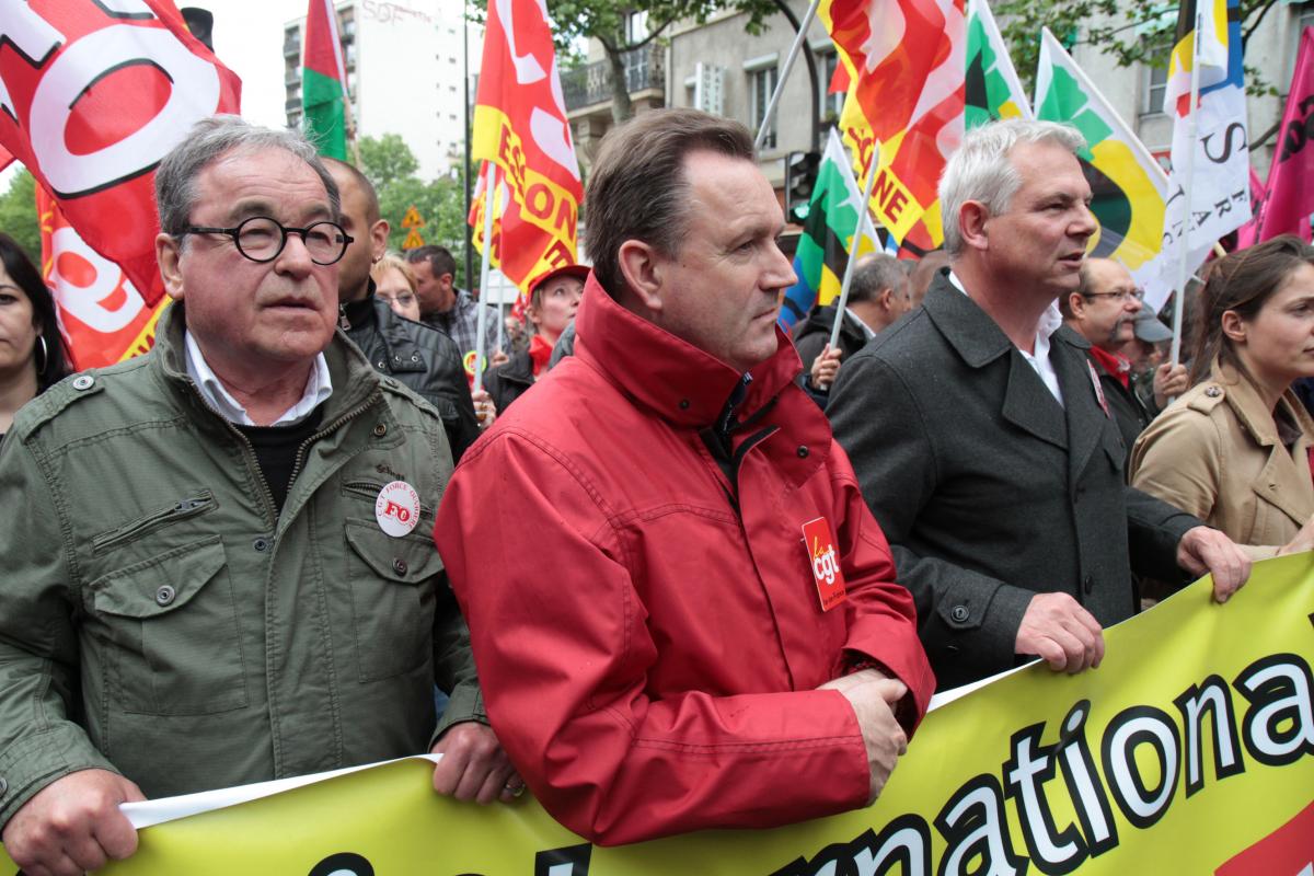 Responsables FO et CGT