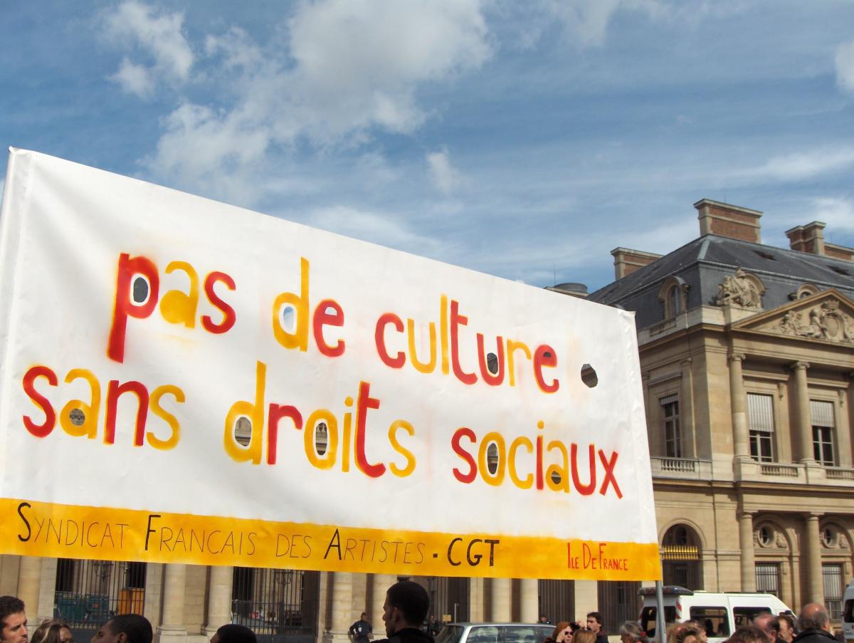 Pas de culture sans droits sociaux