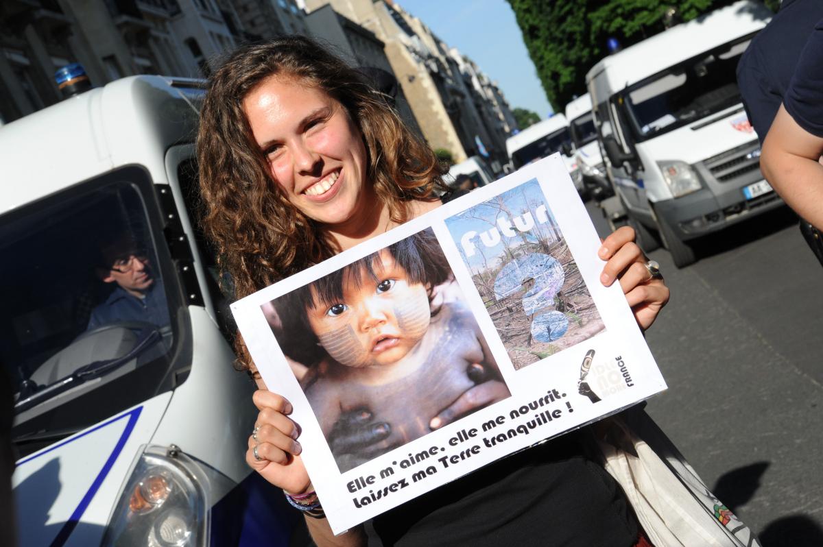 Rassemblement en soutien aux mouvements Sociaux Brésiliens