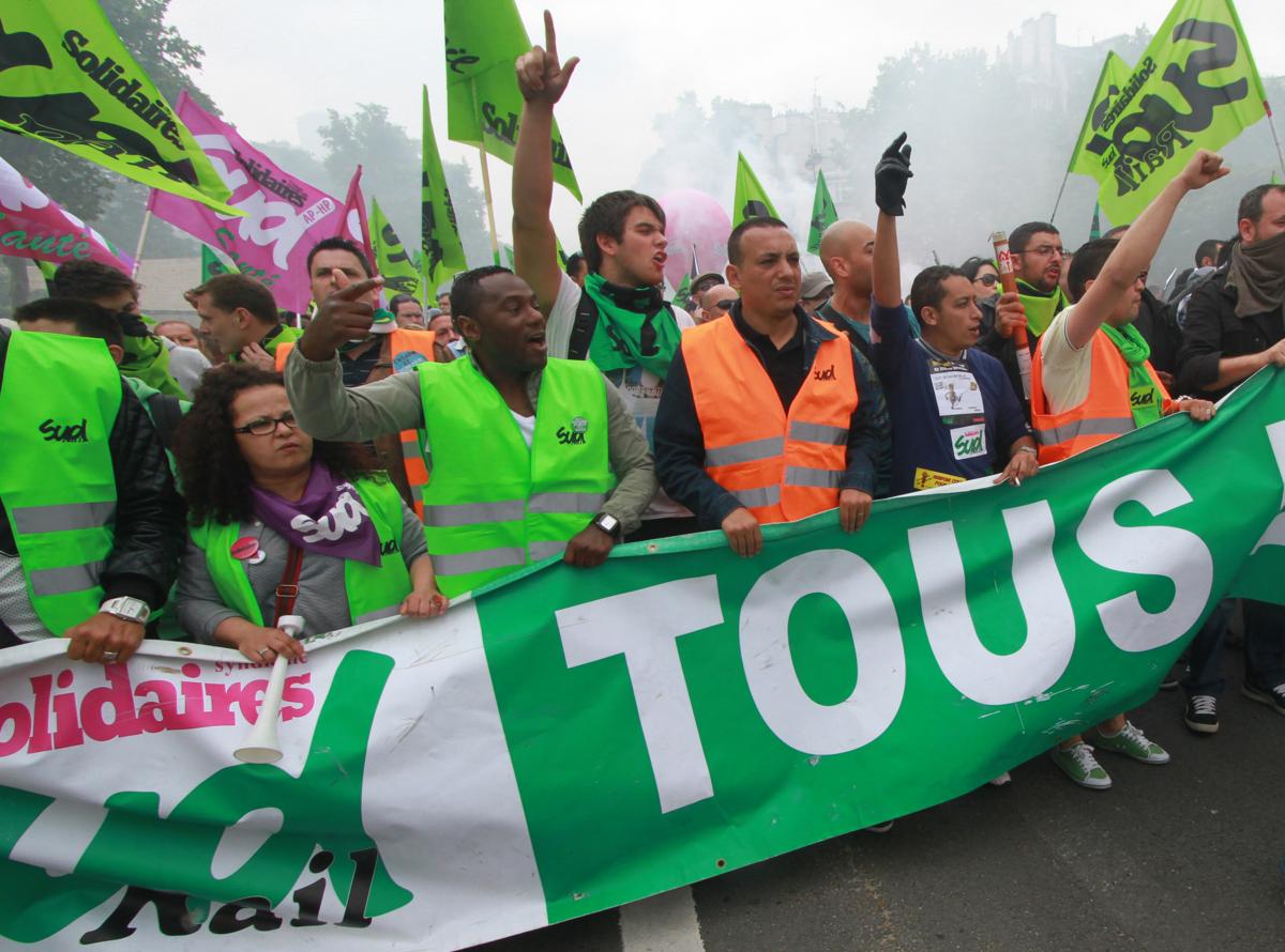 Cortège Solidaires