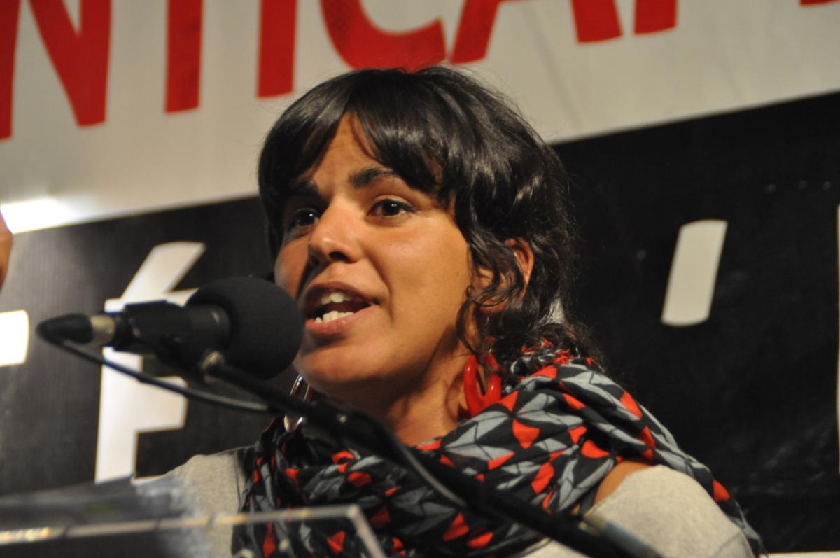 Teresa Rodríguez députée européenne de Podemos (Espagne)