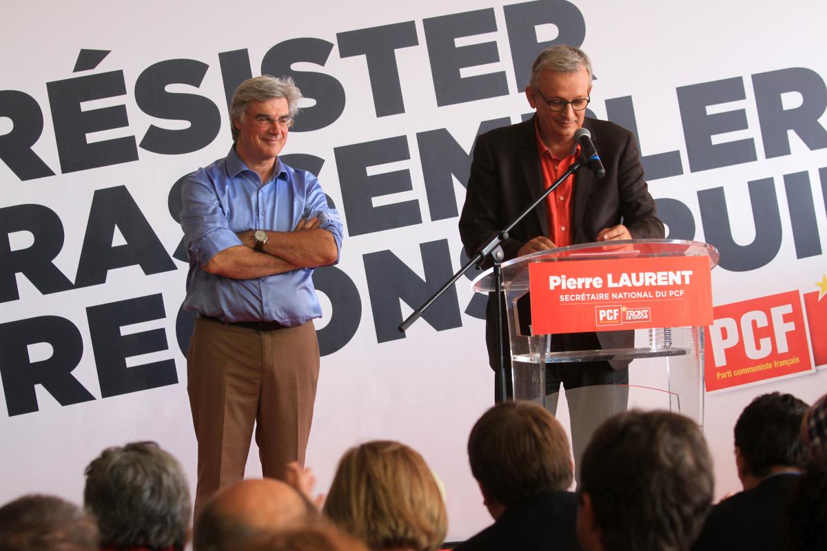 Patrick Le Hyaric et Pierre Laurent