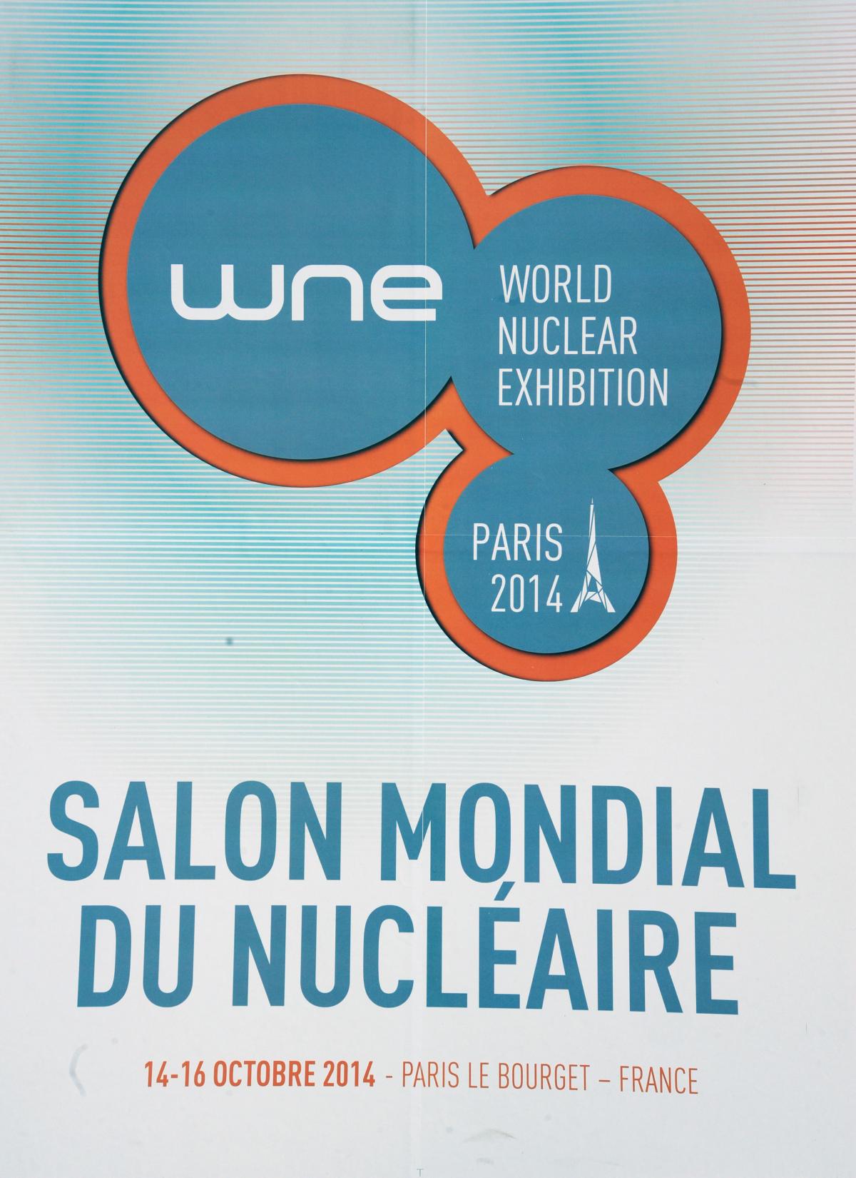 Salon mondial du nucléaire le Bourget Paris
