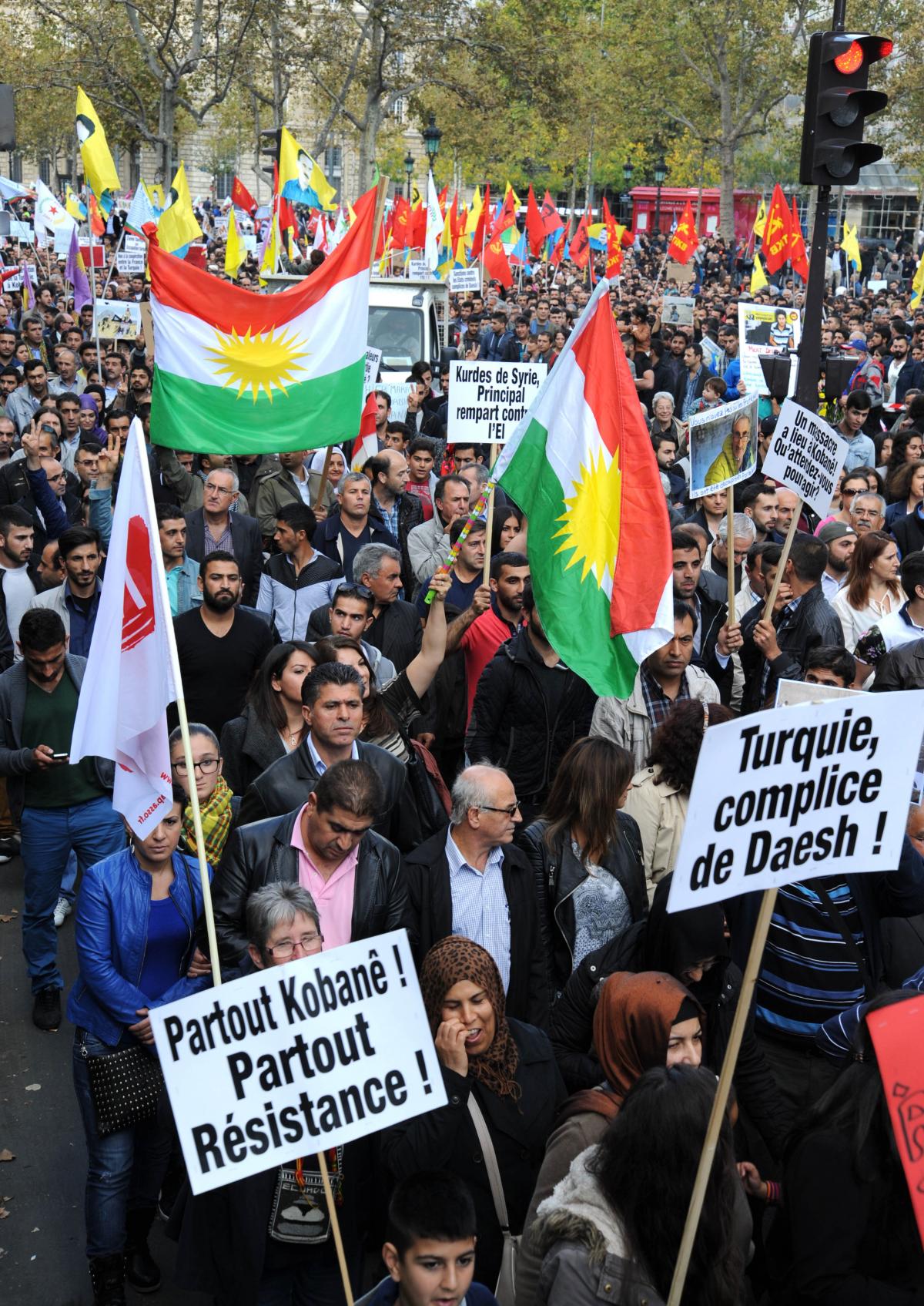 Soutien aux kurdes de Kobanê