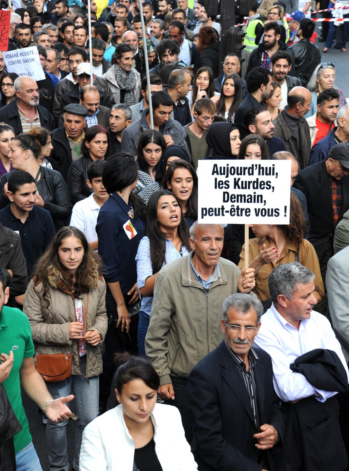 Soutien aux kurdes de Kobanê