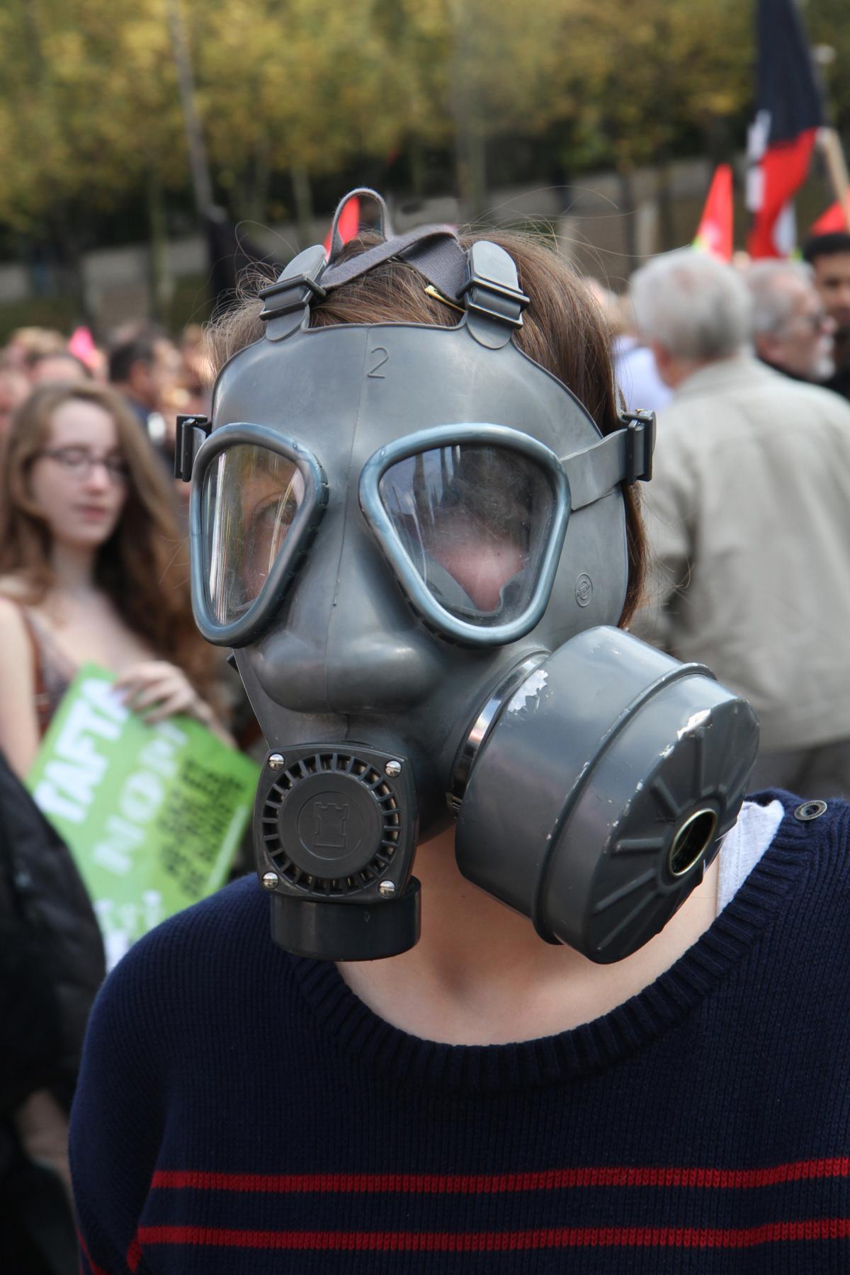 Masque à gaz
