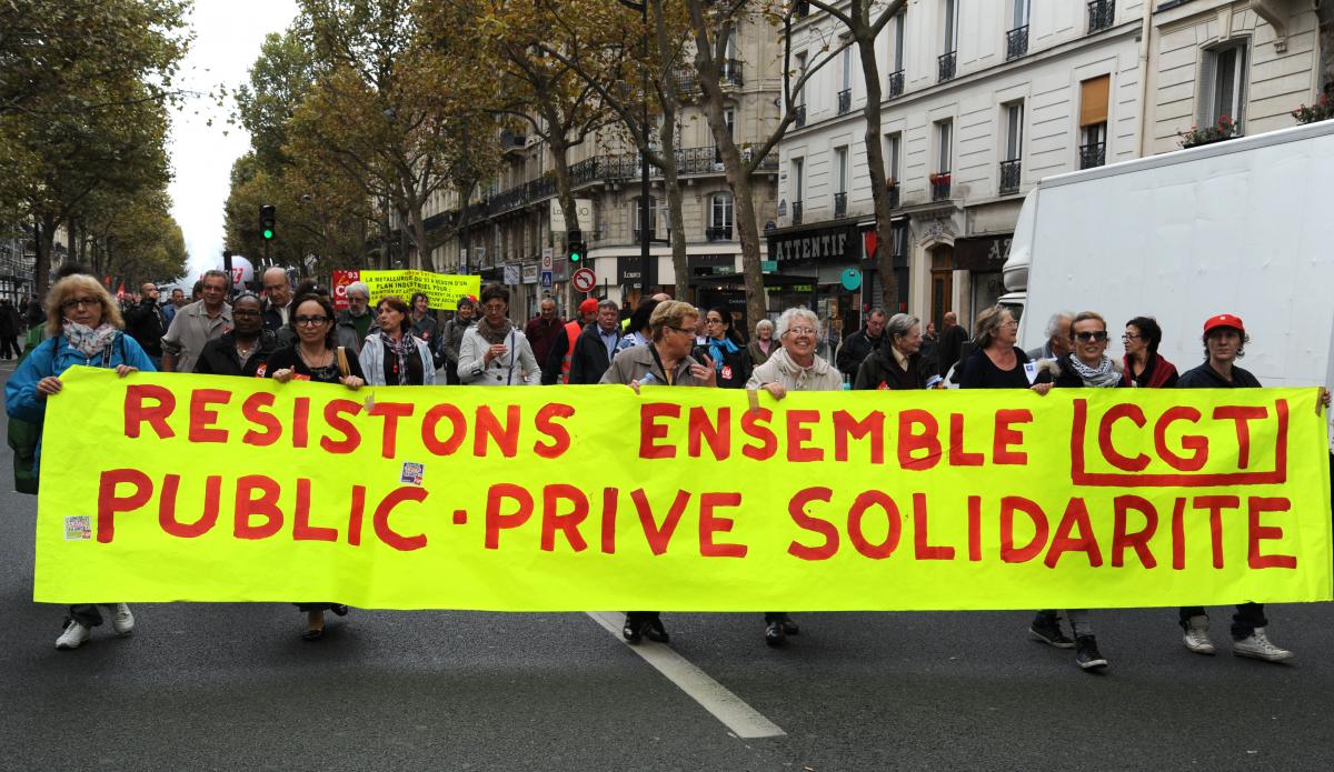 Résistons ensemble Cgt Public Privé solidarité