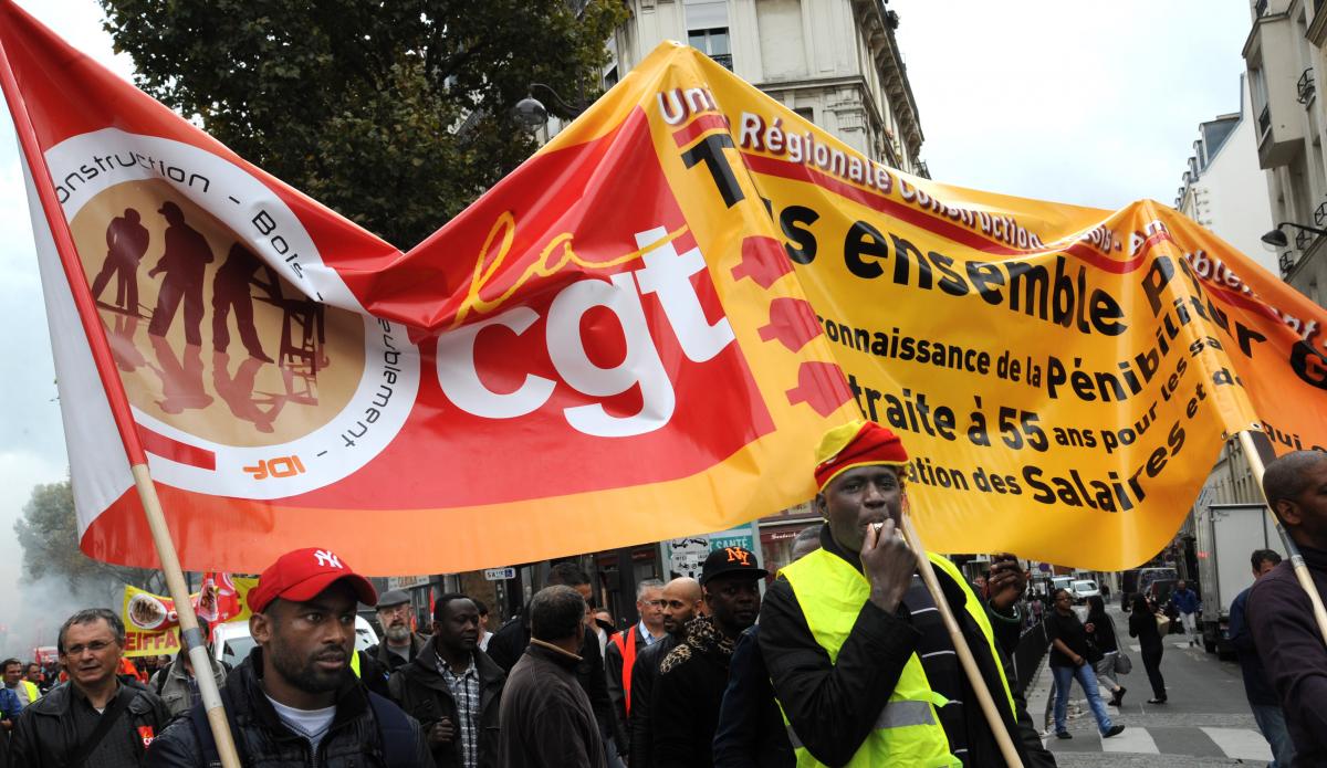 Banderole Cgt Contruction