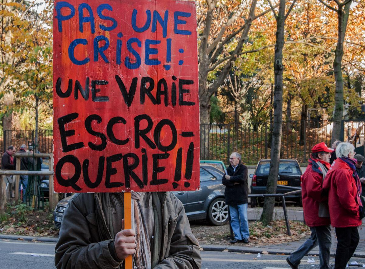 Pas une crise ! : Une vraie escroquerie !!