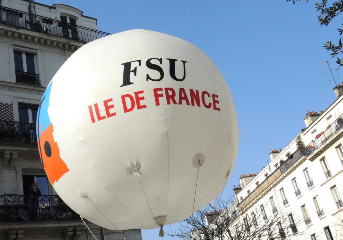 Ballon FSU ile de France