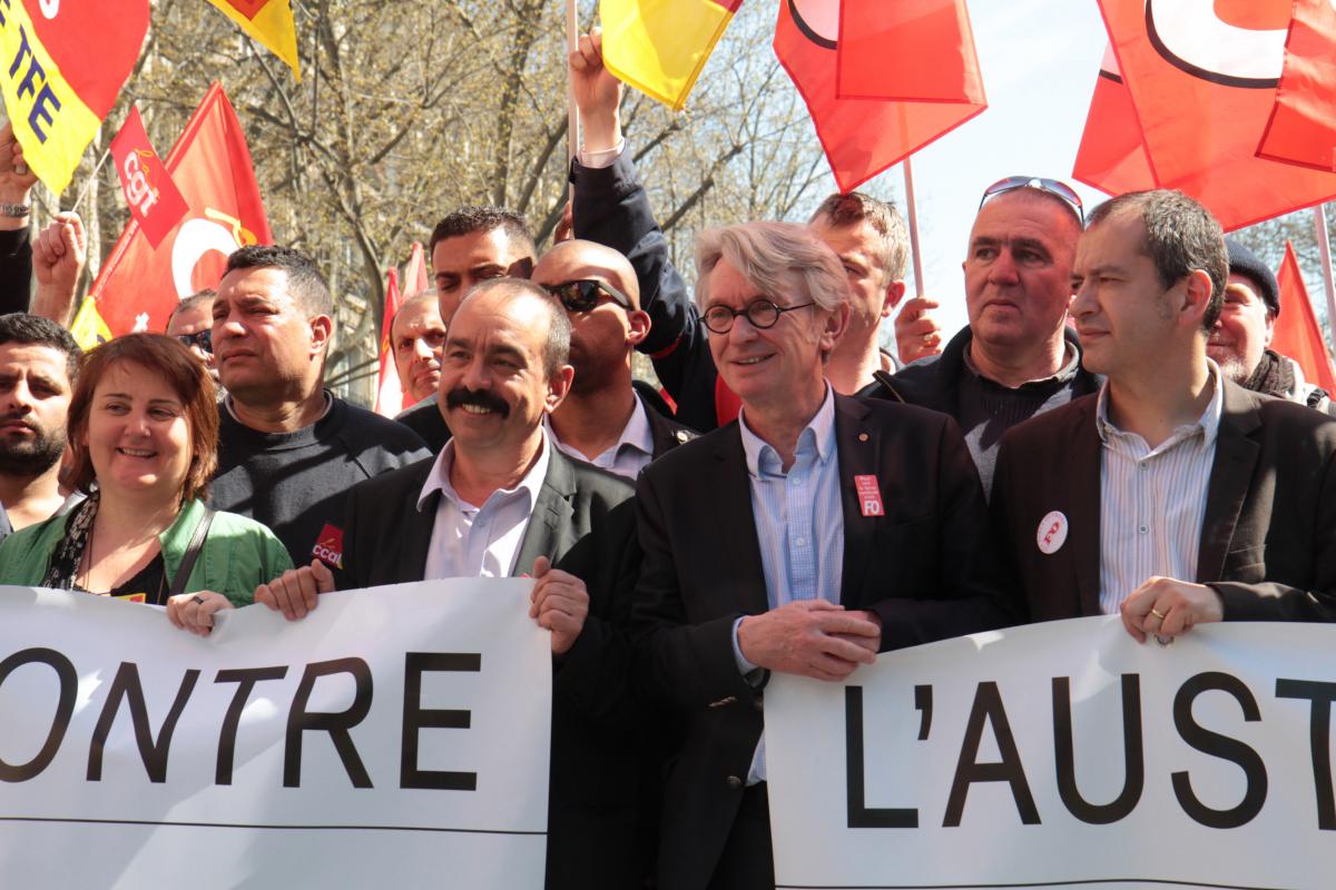 Philippe Martinez et Jean-Claude Mailly