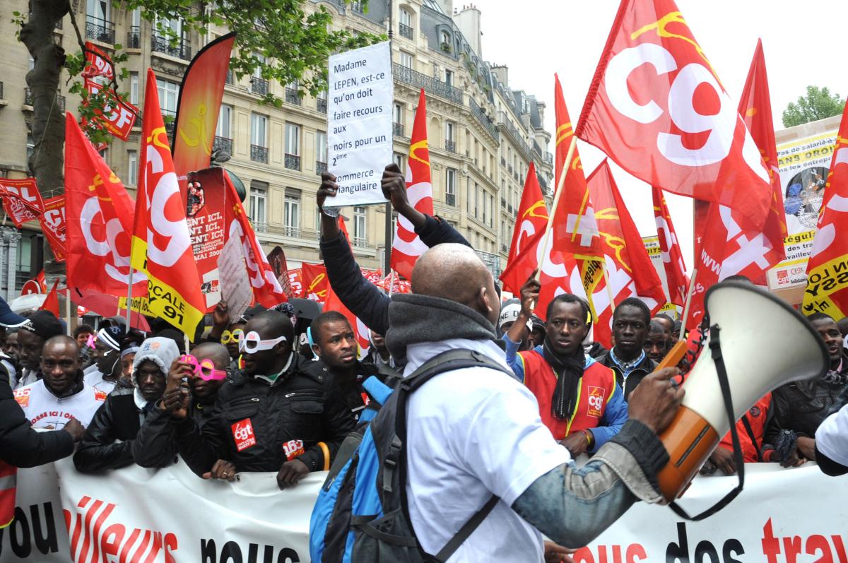 Sans-Papiers union locale Cgt de Massy Essonne