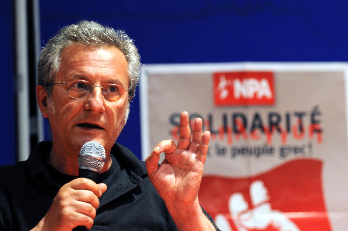 Antonis Ntavalenos membre de DEA courant de gauche de Syrisa à la 4em Fête Anticapitaliste du Npa Paris