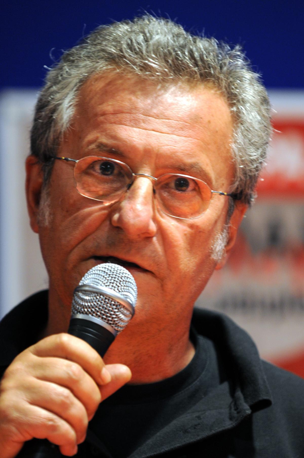 Antonis Ntavalenos membre de DEA courant de gauche de Syrisa à la 4em Fête Anticapitaliste du Npa Paris