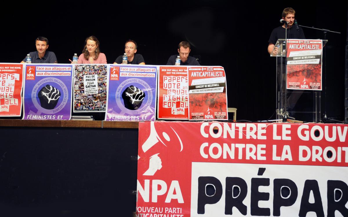 Meeting avec Olivier Besancenot et des militants impliquées dans les luttes actuelles